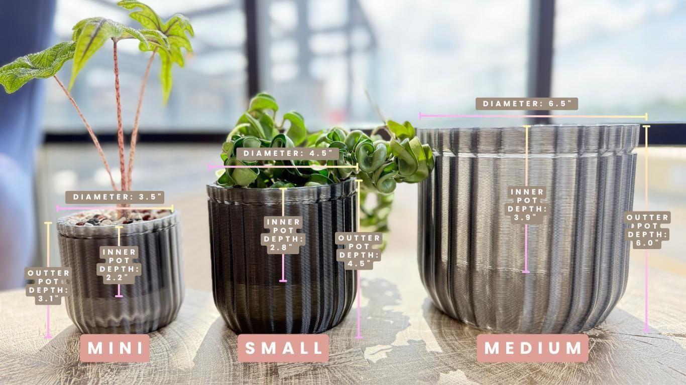 Monk Pot - Self Watering Planter